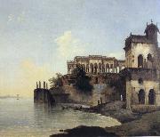 unknow artist View of the Ruins of a Palace at Gazipoor on the River Ganges china oil painting reproduction